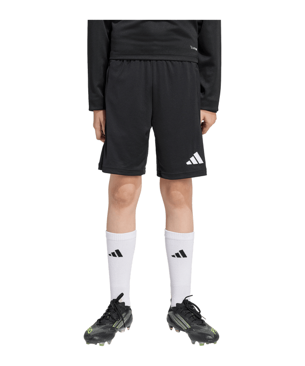 adidas Entrada 26 Short Kids Schwarz - schwarz