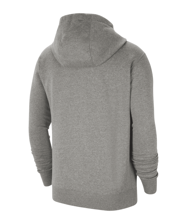 Nike Park 20 Fleece Kapuzenjacke Grau Schwarz F063 - grau