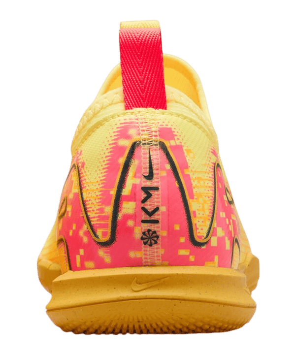 Nike Jr Air Zoom Mercurial Vapor XVI Academy IN Mbappe Signature Kids Orange Blau F800 - orange