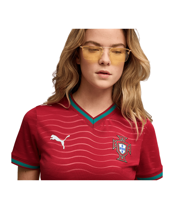 PUMA FPF Portugal Replica Shirt Home 2006 Dames Rood K01 - rood