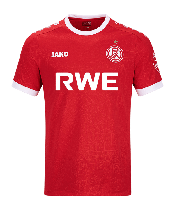 JAKO Rot-Weiss Essen Maglietta Home 2026/2027 Rosso C656 - rosso
