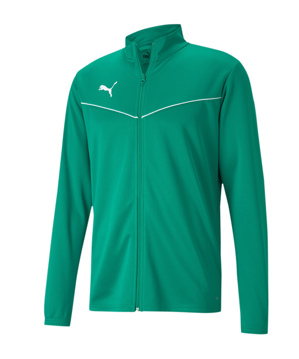 PUMA teamRISE Poly Trainingsjacke Grün F05 - gruen