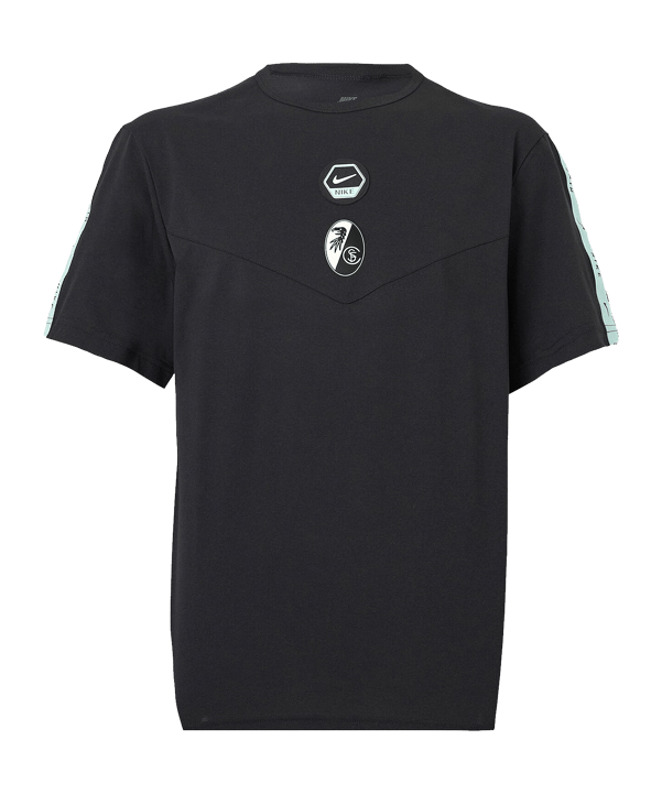 Nike SC Freiburg T-shirt Zwart K013 - zwart