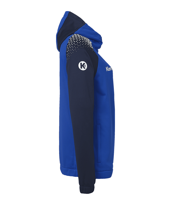 Kempa Giacca con cappuccio Donna Blu C49 - blu