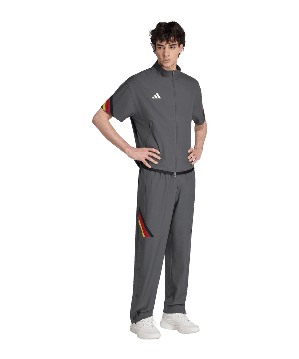 adidas DBB Deutschland Warm Up Hose Grau - grau