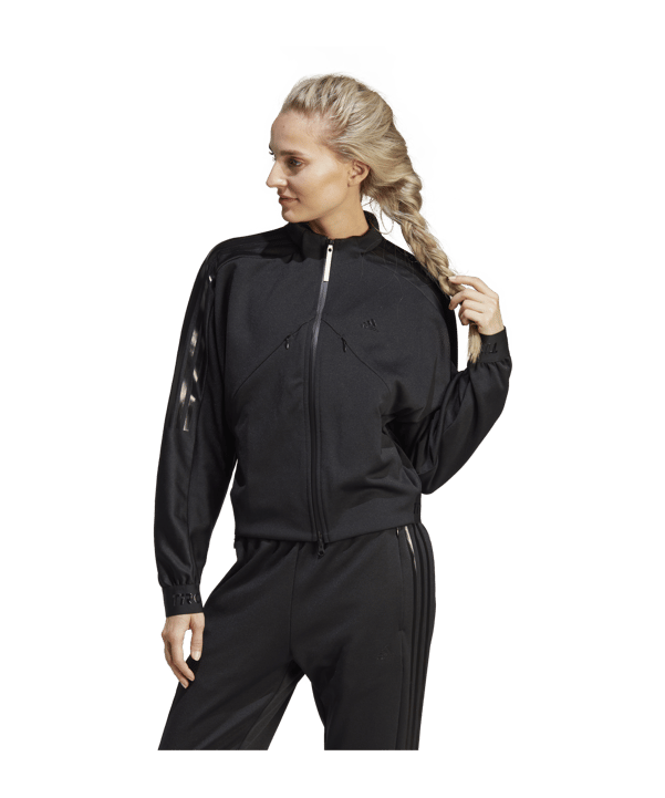adidas Tiro Suit-Up Trainingsjacke Damen Schwarz - schwarz