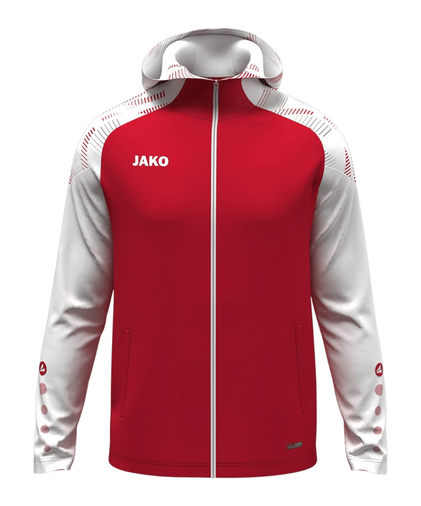 JAKO Sonic Kapuzenjacke Rot F105 - rot