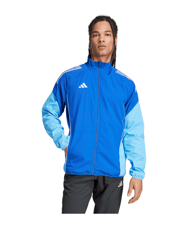 adidas Tiro 25 Competition Trainingsjacke Blau - blau