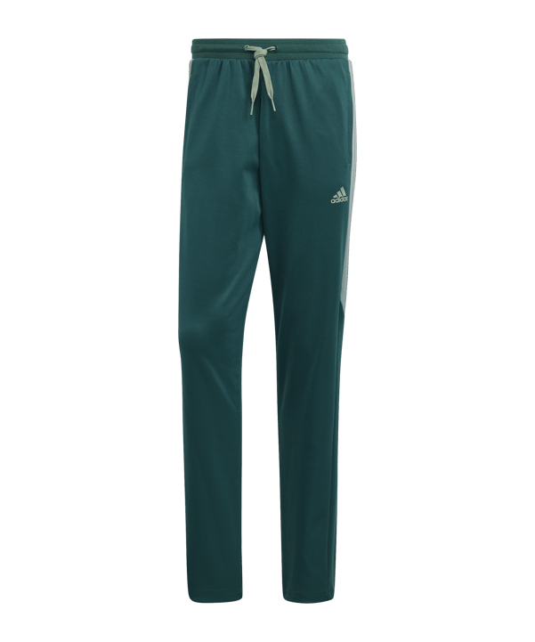 adidas Colorblock Trainingsanzug Grün - gruen