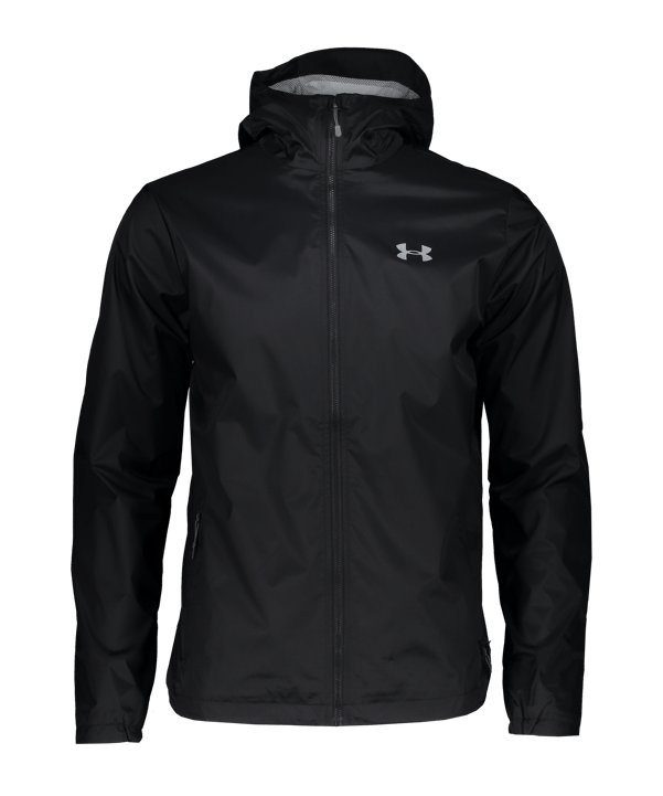 Under Armour Forefront Regenjacke Schwarz F001 - schwarz