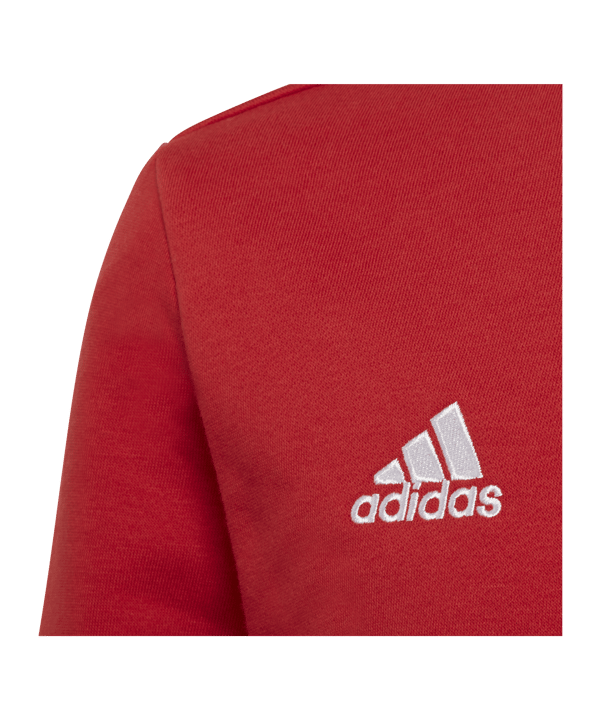 adidas Entrada 22 Sweatshirt Kids Rot - rot