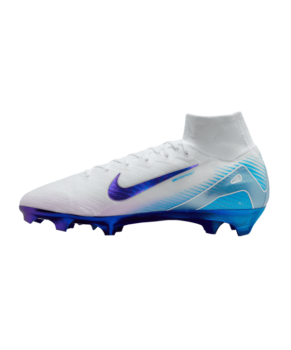 Nike Air Zoom Mercurial Superfly X Elite FG Chromatic Weiß F100 - weiss