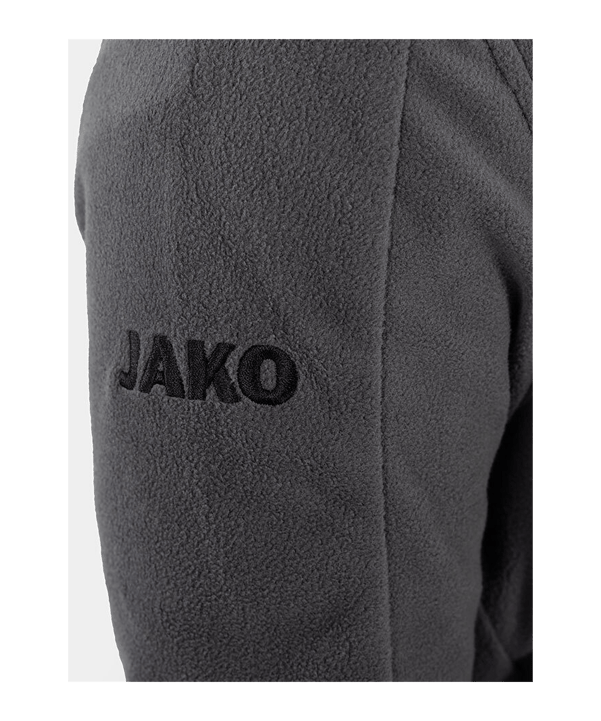 JAKO Fleece Jacke Kids Grau F831