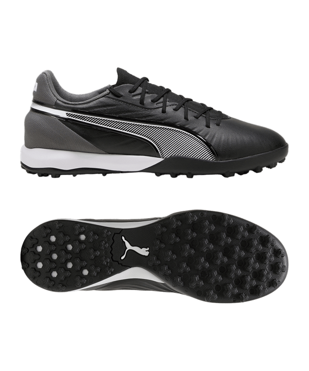 PUMA KING Match TF Eclipse Schwarz Weiss F01 - schwarz
