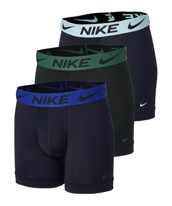 Nike Dri-Fit Micro Brief 3 Pairs Caleçon boxer Vert C016 - vert