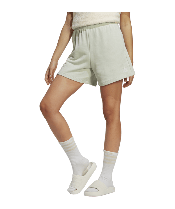 adidas Essentials Short Damen Grün - gruen