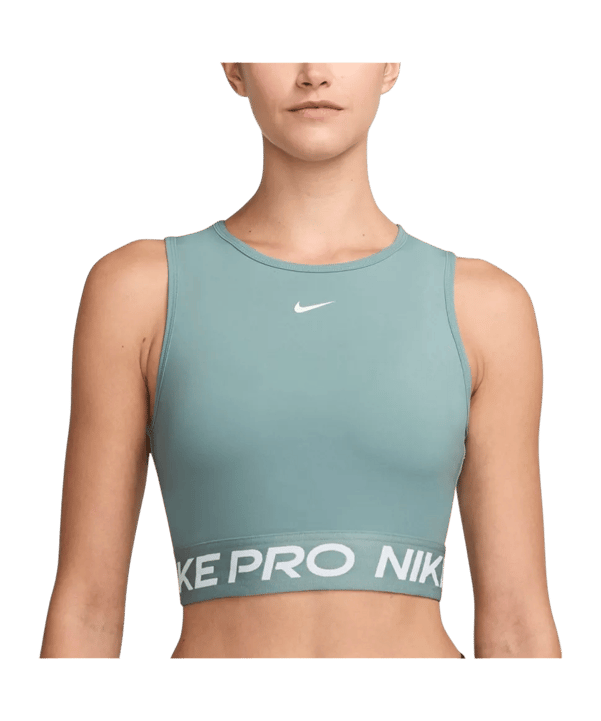 Nike Pro Cropped Canottiera Donna Nero C017 - nero