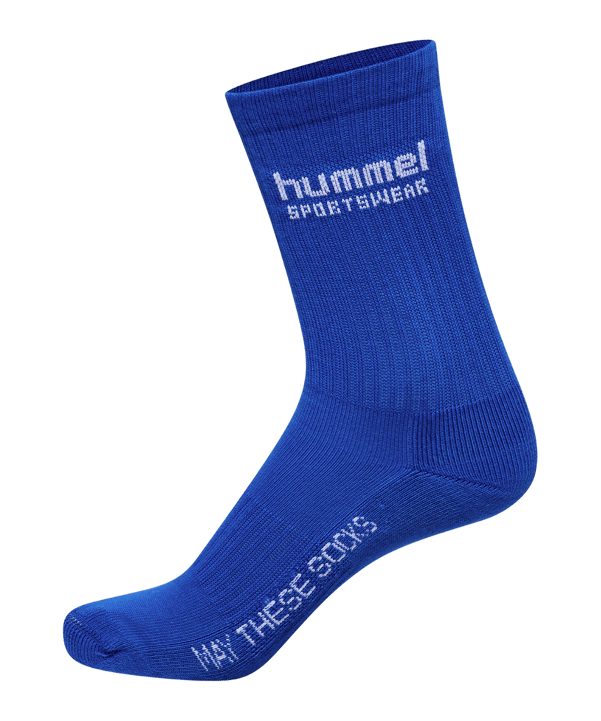 Hummel hml 3er Pack Socken Blau F7513 - blau