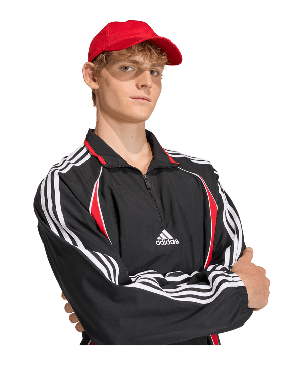 adidas Originals Teamgeist Zip Top Schwarz - schwarz