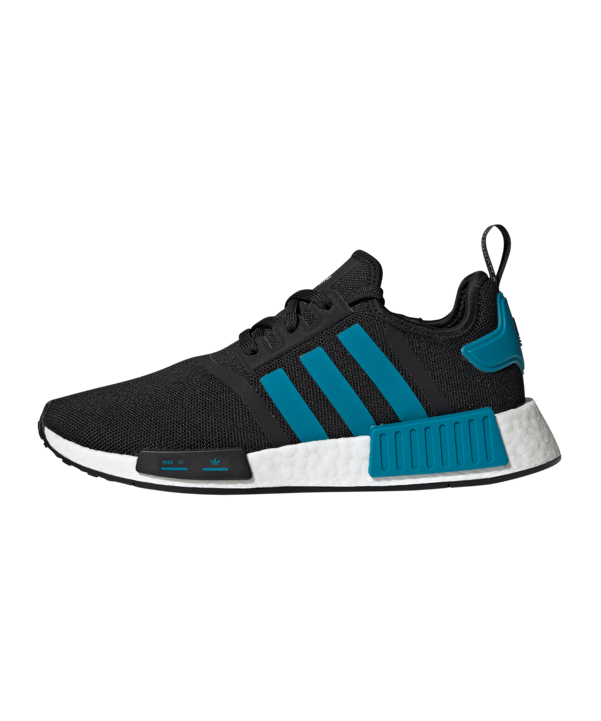 adidas Originals NMD_R1 Schwarz Türkis - schwarz