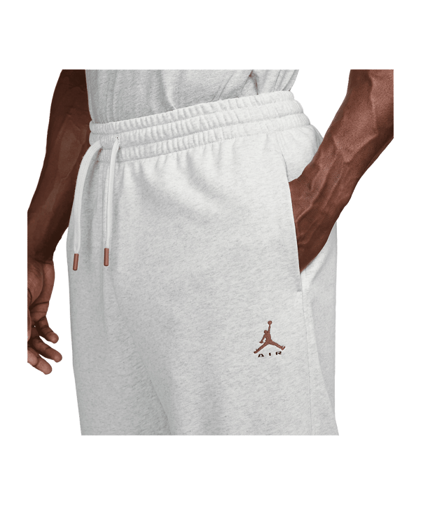 Jordan Brookyln Fleece Jogginghose Grau