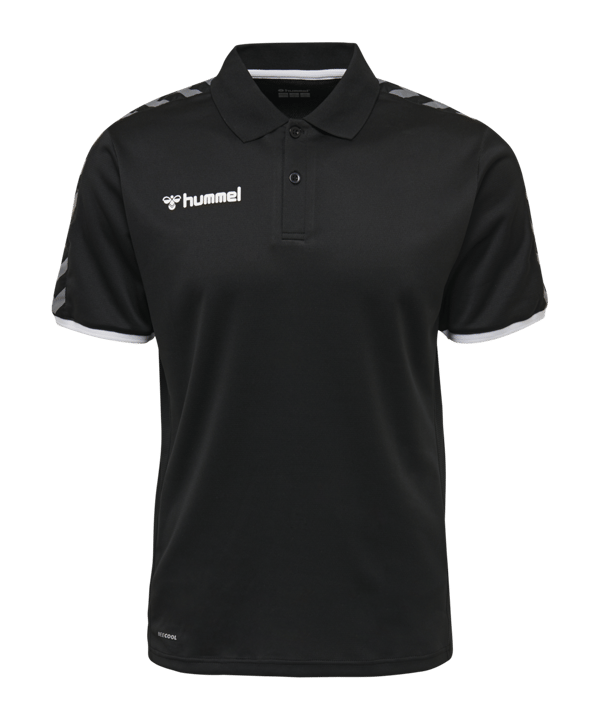 Hummel Authentic Functional Poloshirt F2114 - schwarz