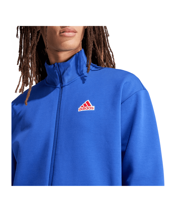 adidas Future Icons Badge of Sport Sweatshirt Blau - blau