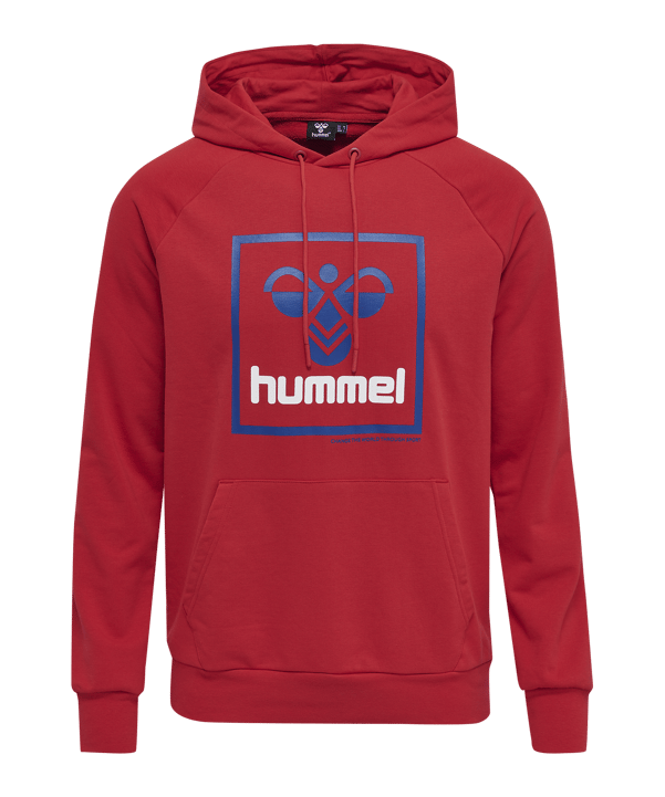 Hummel hmlISAM 2.0 Hoody Rot F3658 - rot