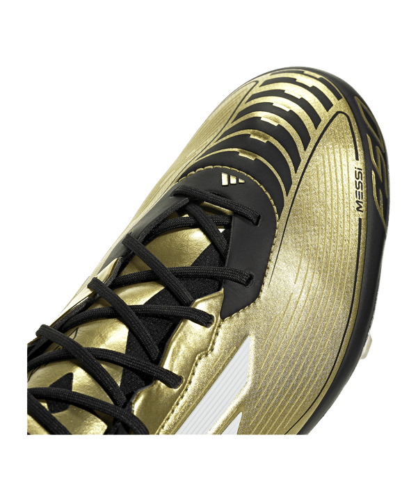 adidas F50 Elite FG Messi Triunfo Dorado Gold Weiss - gold