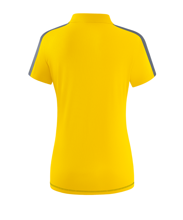 Erima Squad Poloshirt Damen Gelb Schwarz - gelb