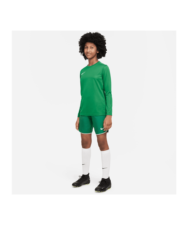 Nike Laser V Woven Short Kids Grün Weiss F302 - gruen