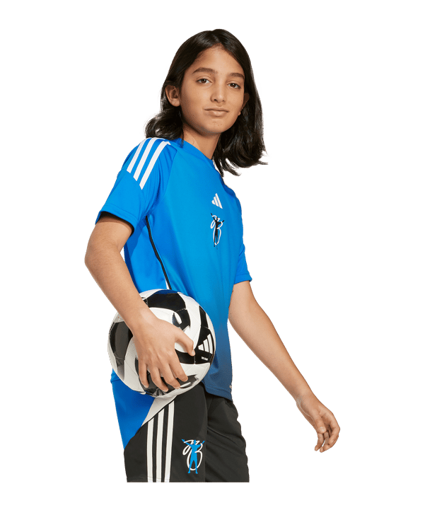 adidas Jude Bellingham Training Trikot Kids Blau - blau