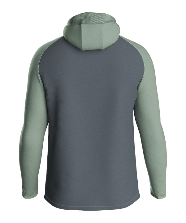 JAKO Icon Kapuzenjacke Grau Grün F852 - grau
