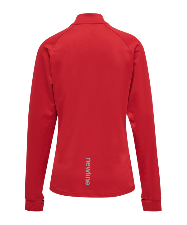 Newline Core Zip Sweatshirt Running Damen F3365 - rot