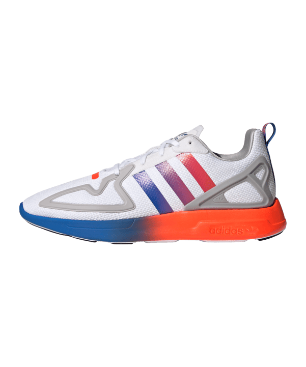 adidas Originals ZX 2K Flux Weiss Schwarz - weiss