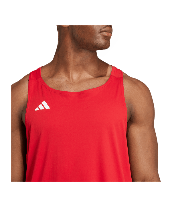 adidas Tanktop Rot - rot