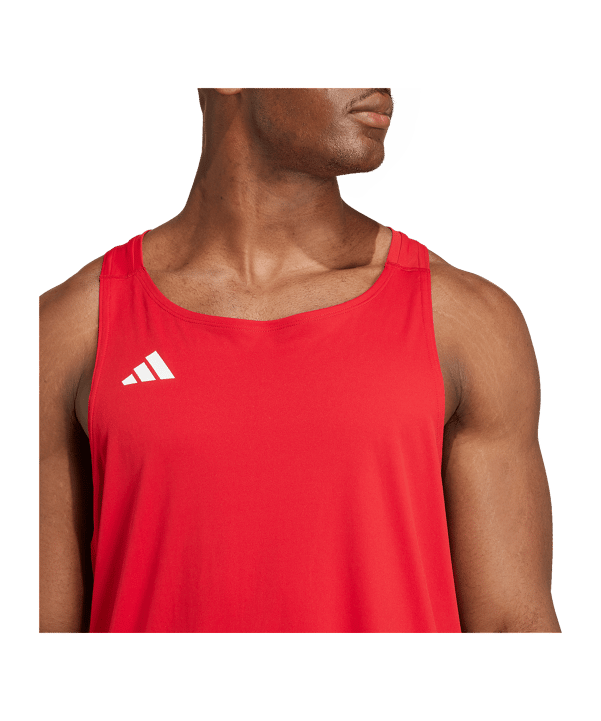 adidas T-Shirt Rouge - rouge