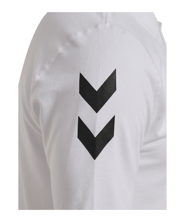 Hummel Go 2.0 Chevron Polo Bianco C9001 - bianco