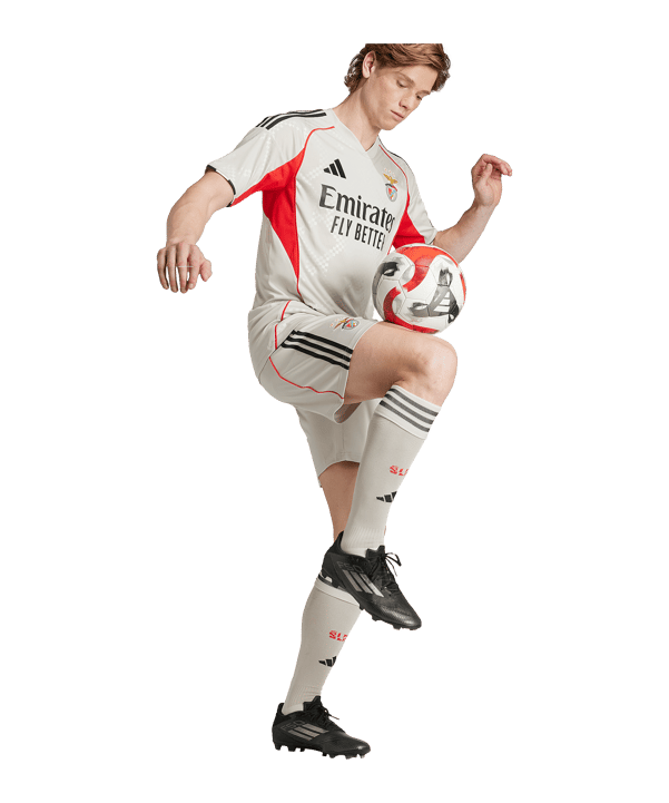 adidas Benfica Lissabon Trikot Away 2025/2026 Beige - beige
