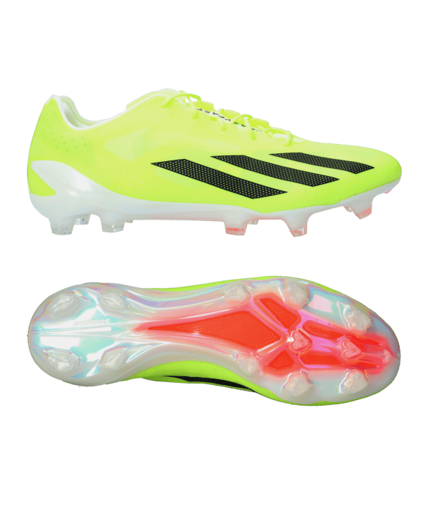 adidas X Crazyfast+ FG Solar Energy Gelb Schwarz Weiss - gelb