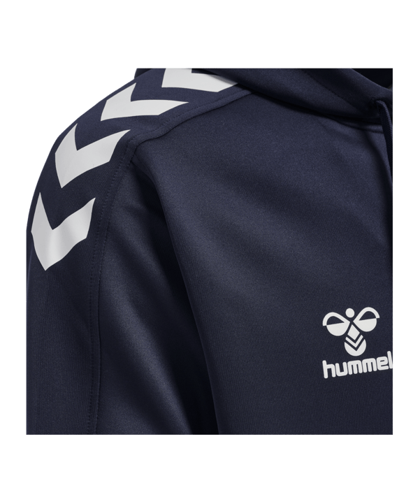 Hummel hmlCORE XK Kapuzenjacke Blau F7026 - blau