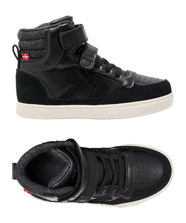 Hummel Stadil Winter High Boots Kids Schwarz F2001 - schwarz