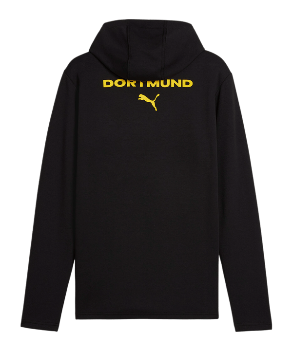 PUMA BVB Dortmund Casual Kapuzenjacke Schwarz F08 - schwarz