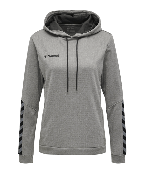 Hummel Authentic Poly Hoody Damen Grau F2006 - grau