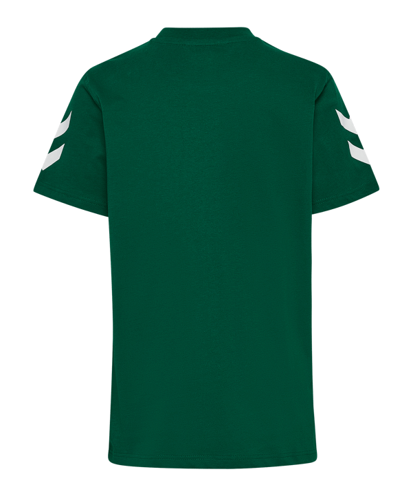 Hummel Go 2.0 Chevron T-Shirt Kids Grün F6140 - gruen