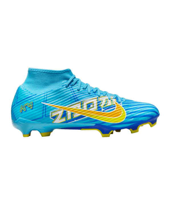 Nike Air Zoom Mecurial Superfly IX Academy FG/MG Mbappe Signature Blau F400 - blau