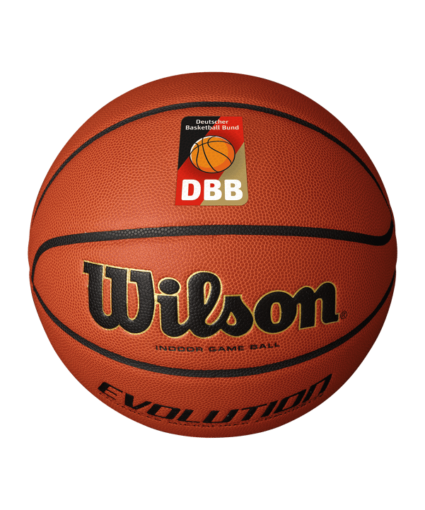 Wilson Evolution DBB Game Basketball Braun - orange