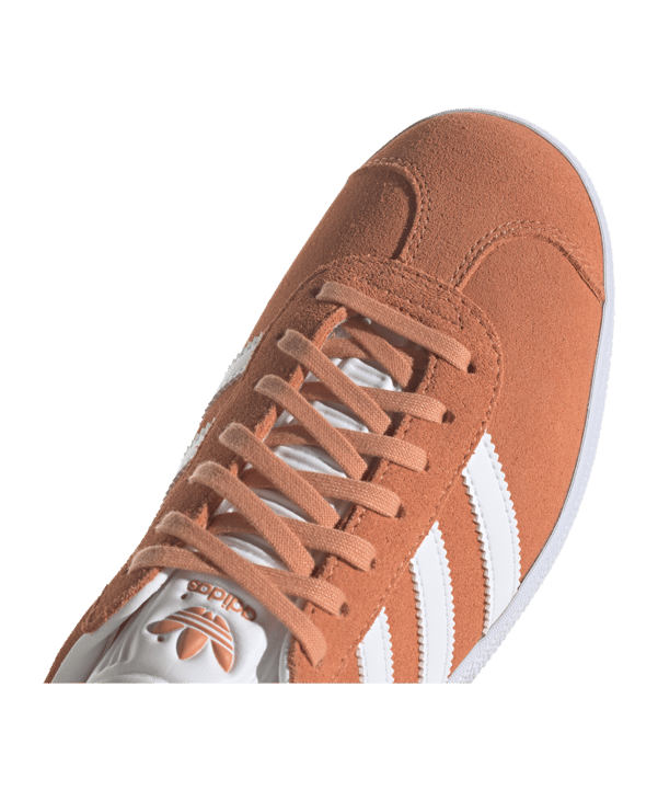adidas Originals Gazelle Damen Orange Weiss - orange