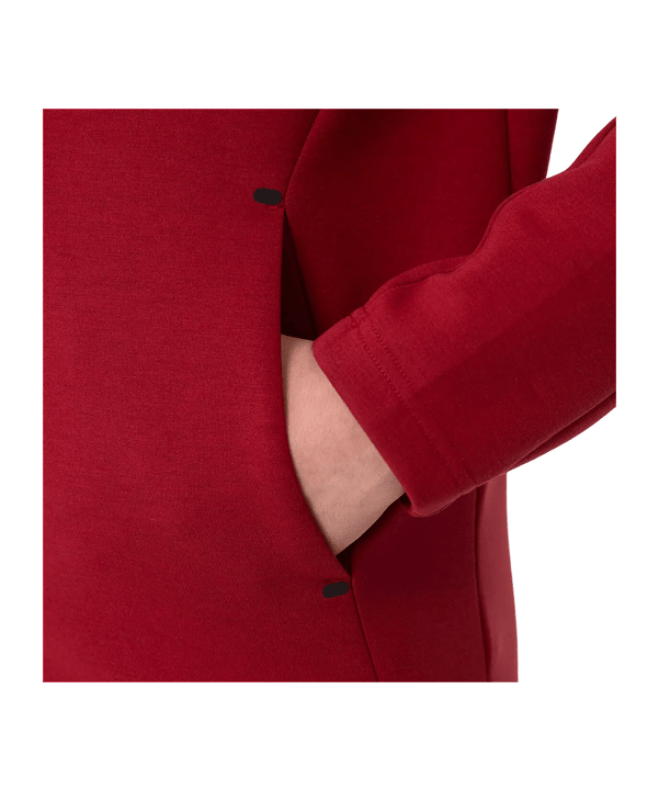 JAKO Premium Basic Veste à capuche Rouge C001 - rouge