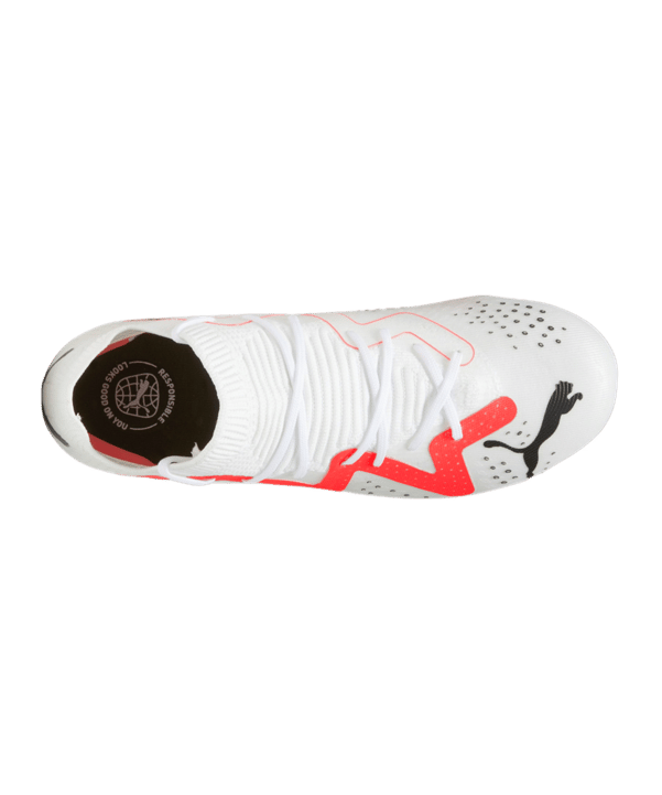 PUMA FUTURE Match MG Breakthrough Jr Kids Weiss Rot Schwarz F01 - weiss